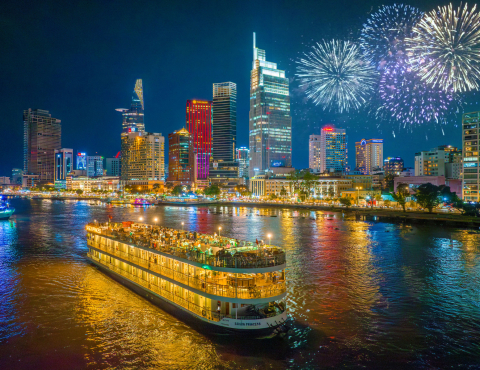 Countdown Cùng Du Thuyền Saigon Princess 5 Sao