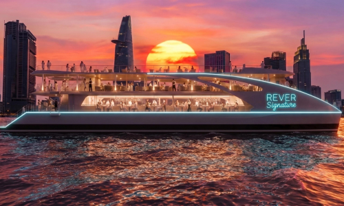 Du Thuyền Rever Harmony 2026 – Nhà Hàng Du Thuyền Mới Trên Sông Sài Gòn