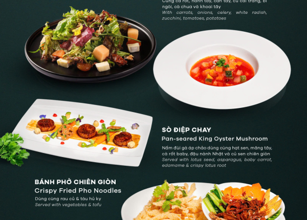 THỰC ĐƠN 5 MÓN | CHAY